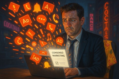 Consenso per finalità di marketing e granularità, in un racconto